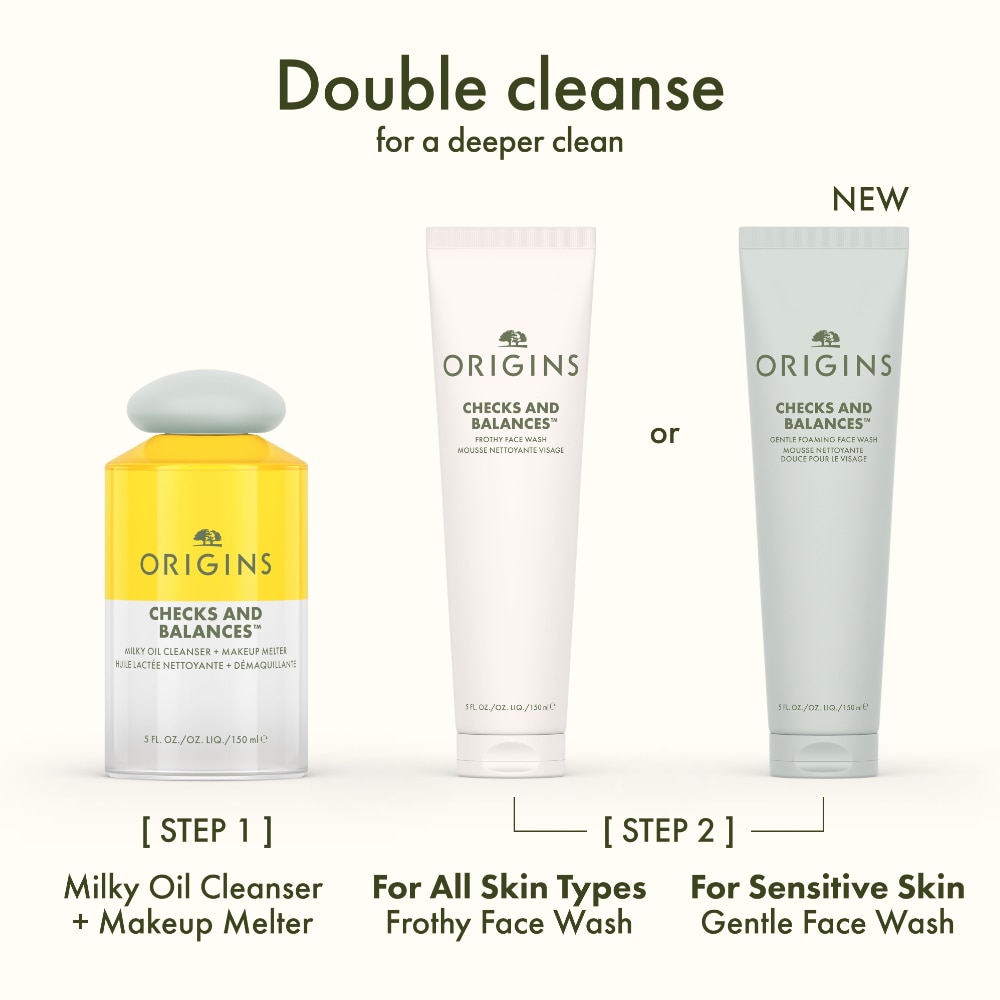 Checks and Balances™ Frothy Face Wash, 250ml