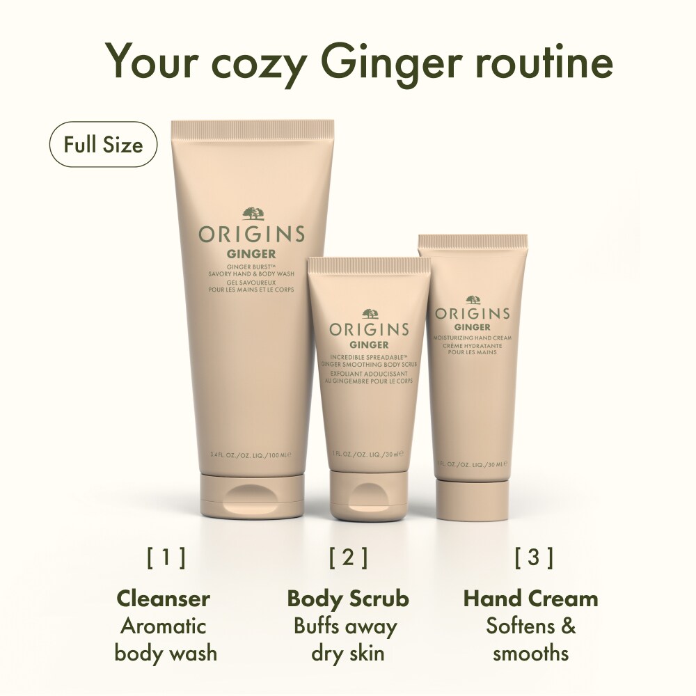 Ginger Mini Moments Gift Set for Hand & Body Care